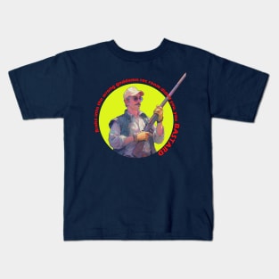 Burt Gummer art Kids T-Shirt